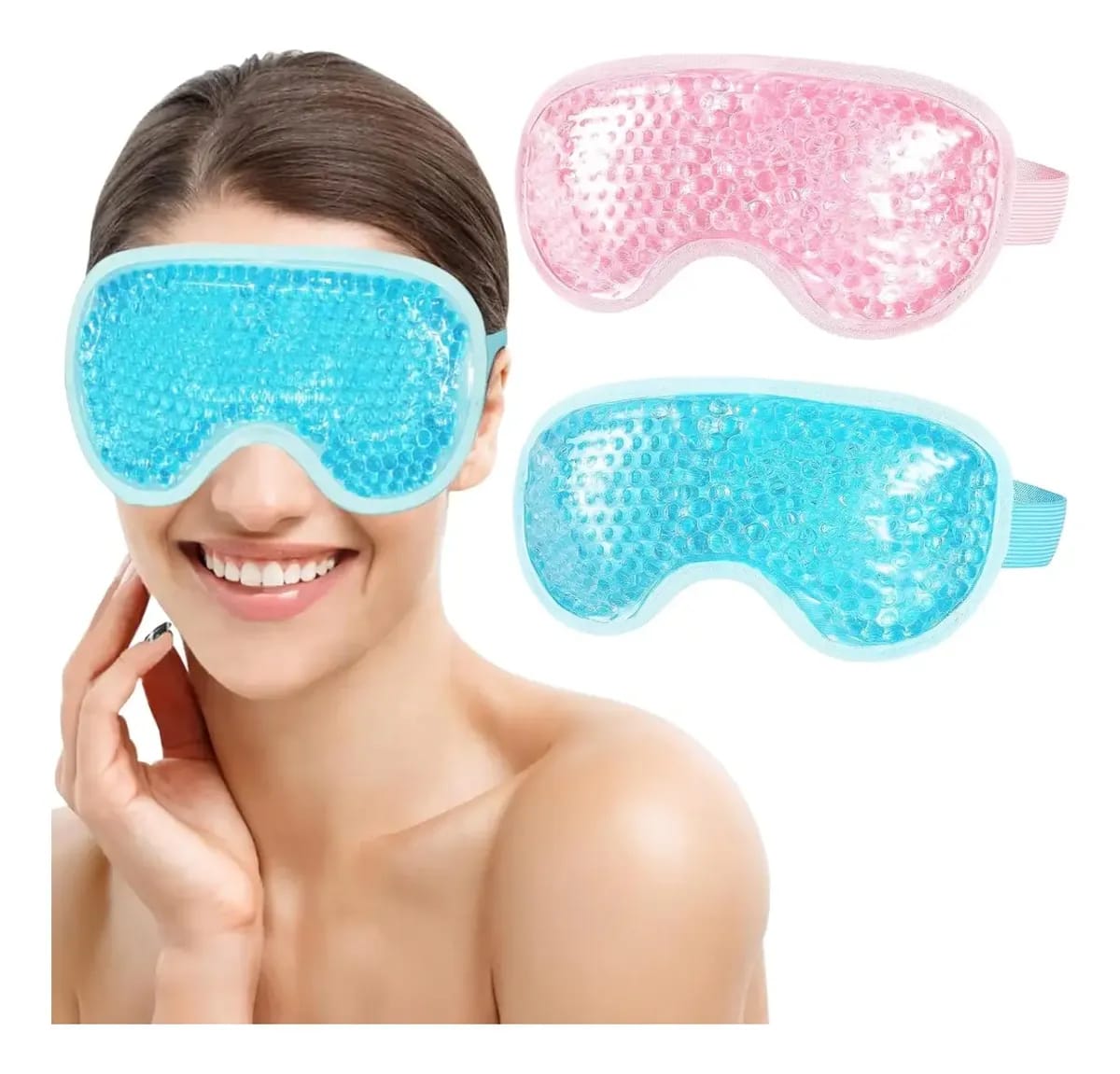 Mascarillas de Gel Frio-Calor Para Ojos